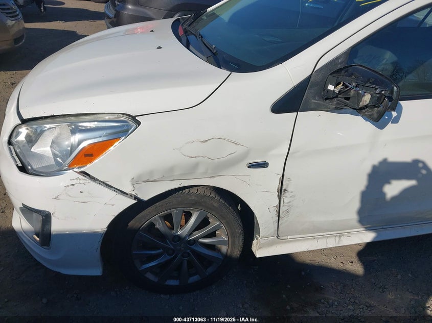 2017 Mitsubishi Mirage G4 Se VIN: ML32F4FJ0HH001048 Lot: 43713063