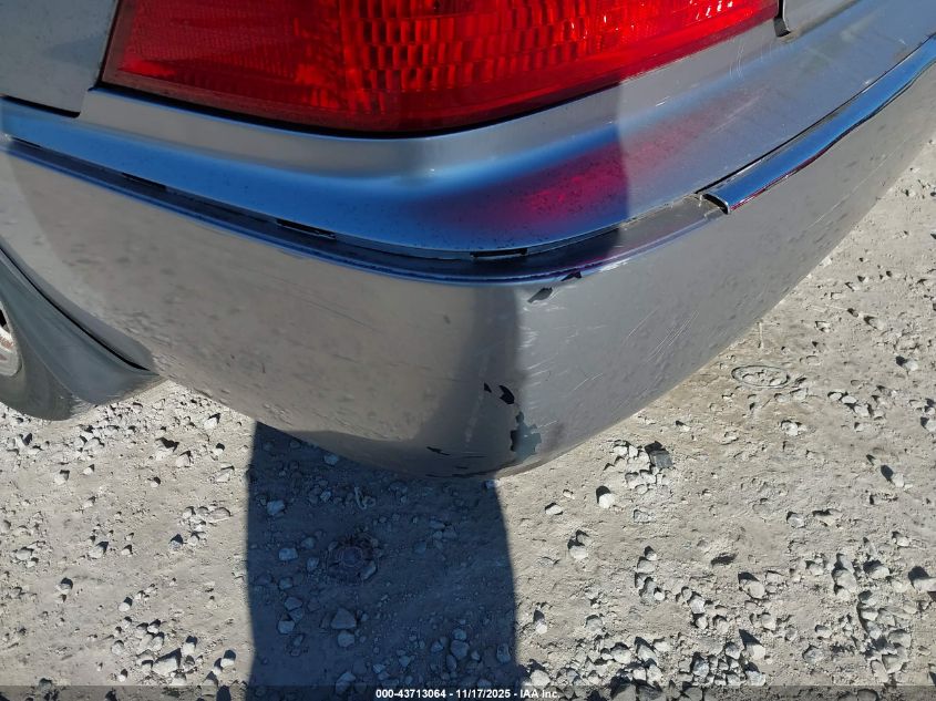 2001 Acura Rl 3.5 VIN: JH4KA96591C002504 Lot: 43713064