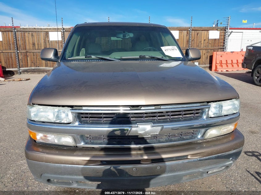 2003 Chevrolet Suburban 1500 Lt VIN: 1GNEC16Z93R159874 Lot: 43713079