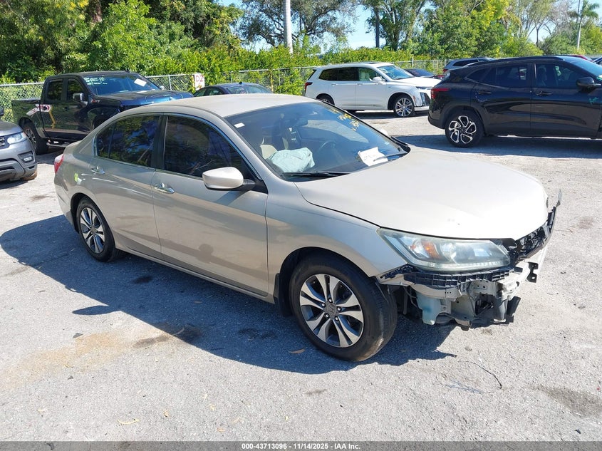 2013 HONDA ACCORD LX - 1HGCR2F31DA054327