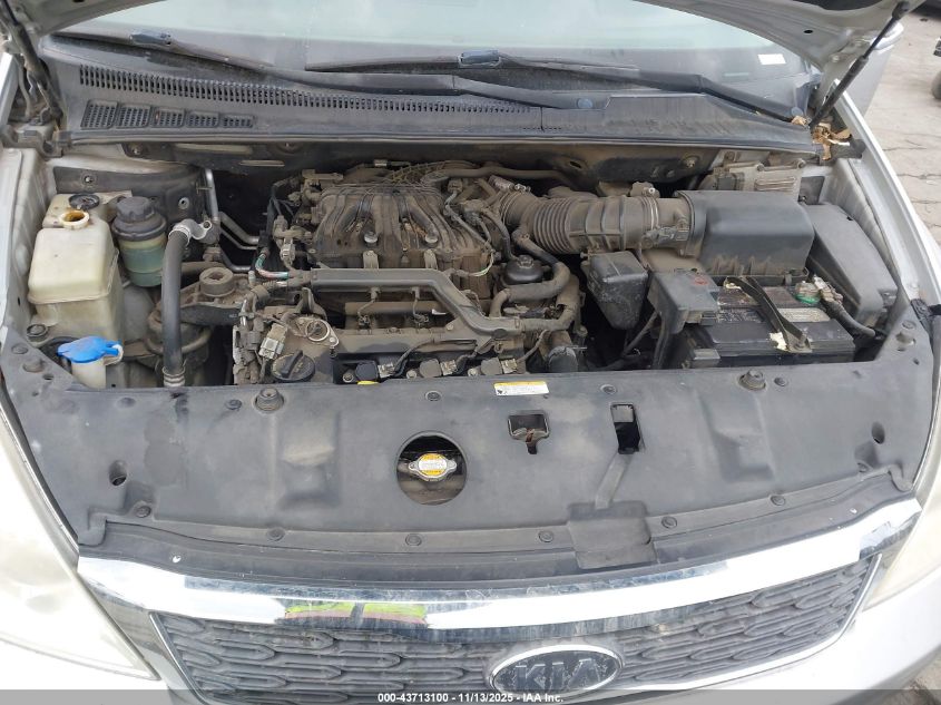 2012 Kia Sedona Lx VIN: KNDMG4C78C6481226 Lot: 43713100