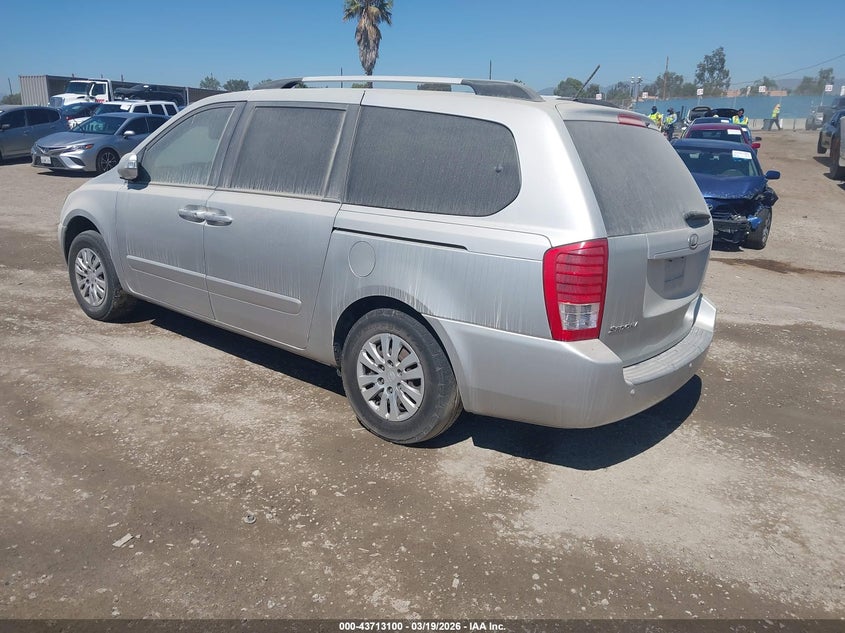 Vin: kndmg4c78c6481226, lot: 44208448, kia sedona lx 20123