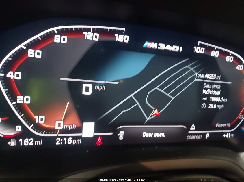 2022 BMW 3 Series M340I xDrive VIN: 3MW5U9J01N8C40150 Lot: 43713124