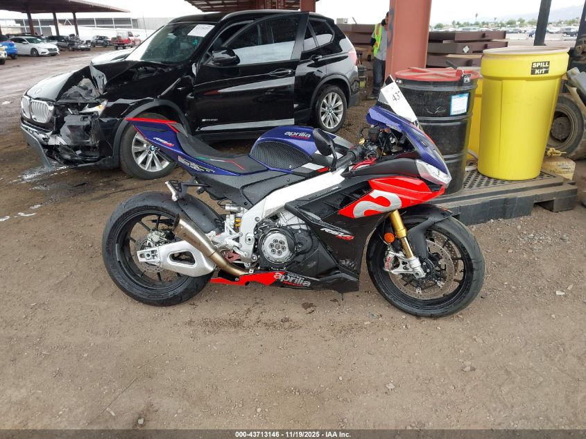 2021 Aprilia Rsv4 1100 Factory VIN: ZD4KYUB01MS000142 Lot: 43713146