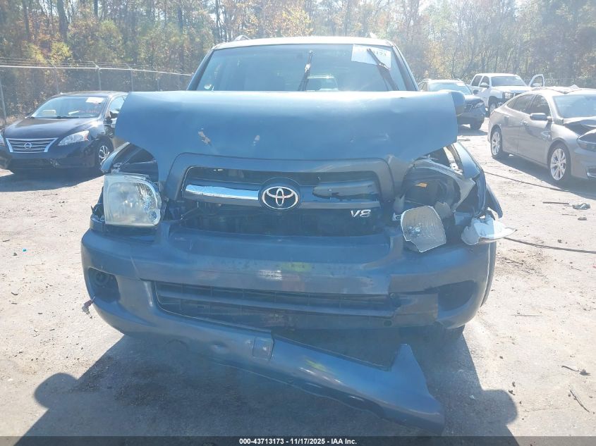 2005 Toyota Sequoia Limited V8 VIN: 5TDZT38A45S263478 Lot: 43713173