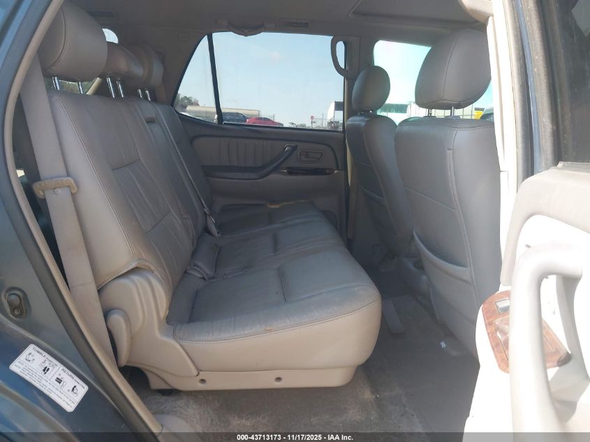 2005 Toyota Sequoia Limited V8 VIN: 5TDZT38A45S263478 Lot: 43713173