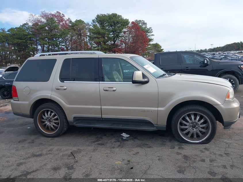 2005 Lincoln Aviator VIN: 5LMEU88H35ZJ12242 Lot: 43713175