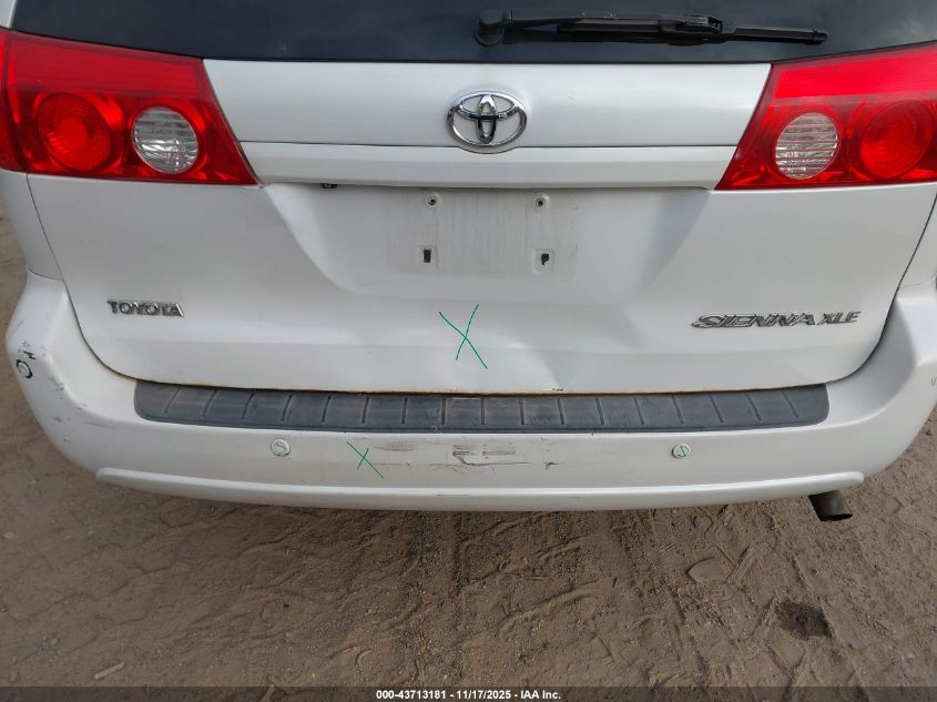 2008 Toyota Sienna Xle VIN: 5TDZK22C78S193499 Lot: 43713181