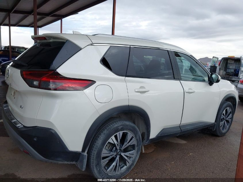 2022 Nissan Rogue Sv Fwd VIN: JN8BT3BA5NW043684 Lot: 43713200