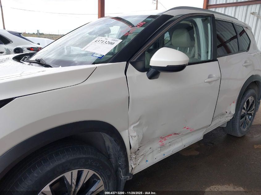 2022 Nissan Rogue Sv Fwd VIN: JN8BT3BA5NW043684 Lot: 43713200