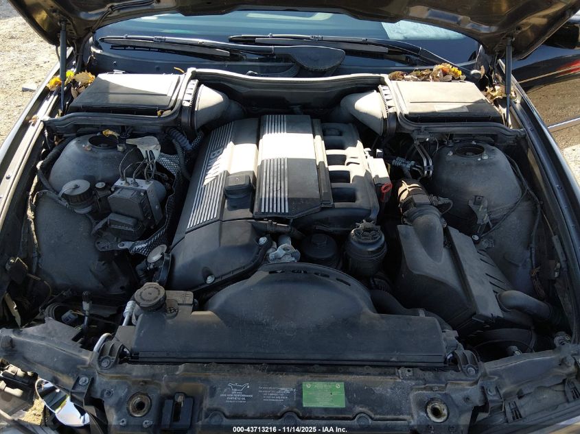 1999 BMW 528Ia VIN: WBADM6340XGU03921 Lot: 43713216