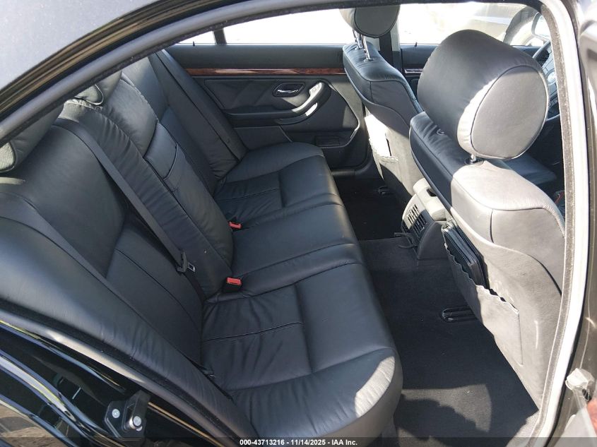 1999 BMW 528Ia VIN: WBADM6340XGU03921 Lot: 43713216