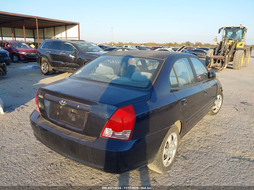 KMHDN46D75U176821 2005 HYUNDAI ELANTRA photo no. 4