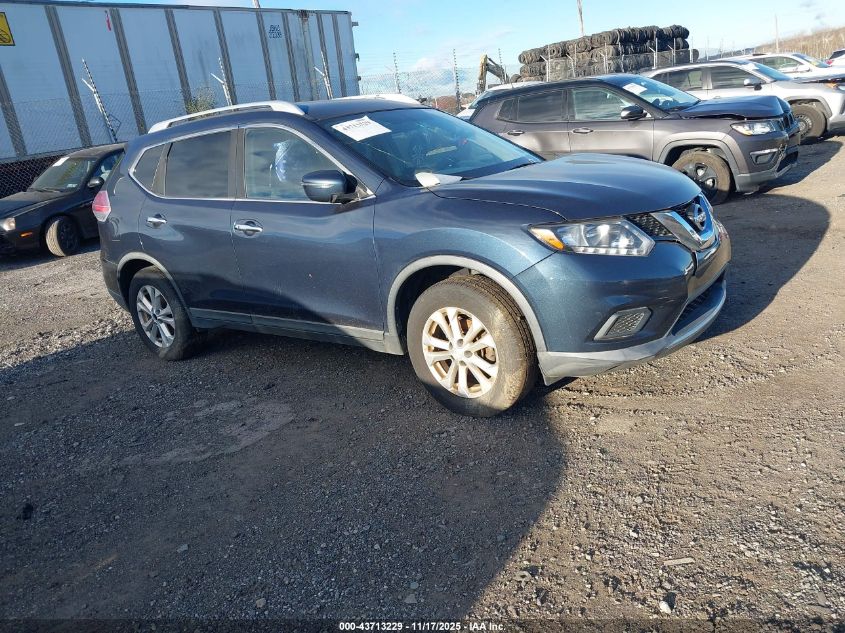 2016 NISSAN ROGUE S/SL/SV - KNMAT2MV4GP709898