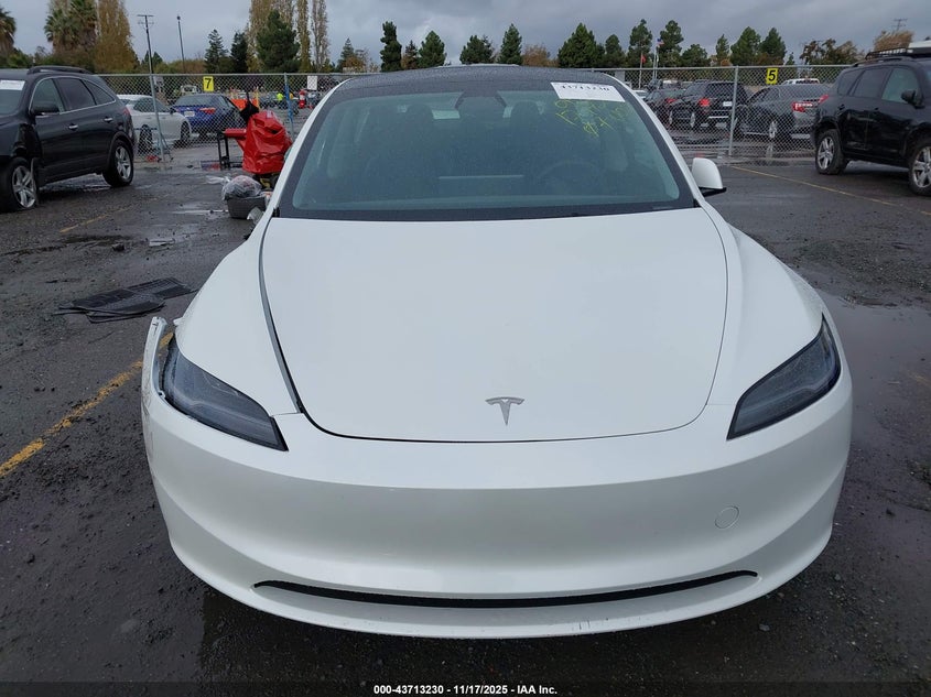 2024 Tesla Model 3 Long Range Dual Motor All-Wheel Drive/Rear-Wheel Drive VIN: 5YJ3E1EA7RF859428 Lot: 43713230