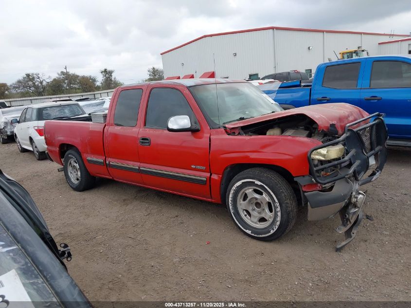 2002 Chevrolet Silverado 1500 Ls VIN: 2GCEC19T821396279 Lot: 43713257