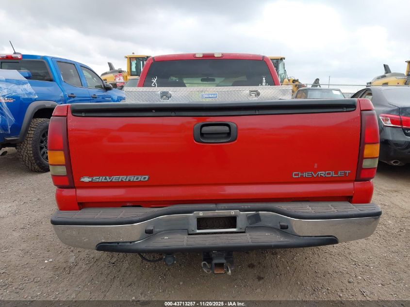 2002 Chevrolet Silverado 1500 Ls VIN: 2GCEC19T821396279 Lot: 43713257
