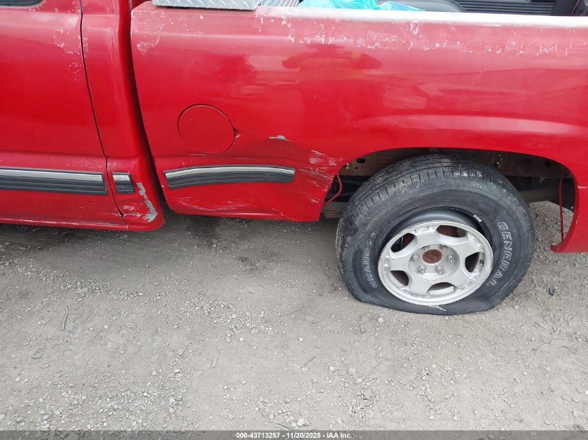 2002 Chevrolet Silverado 1500 Ls VIN: 2GCEC19T821396279 Lot: 43713257