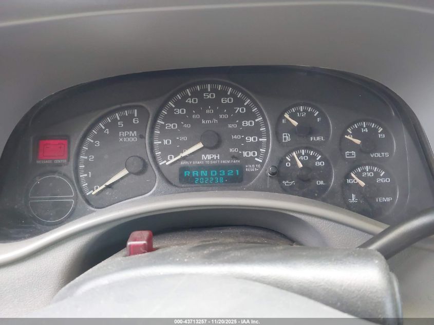 2002 Chevrolet Silverado 1500 Ls VIN: 2GCEC19T821396279 Lot: 43713257