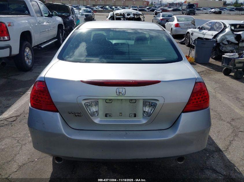 2007 Honda Accord 3.0 Se VIN: 1HGCM66497A032885 Lot: 43713304