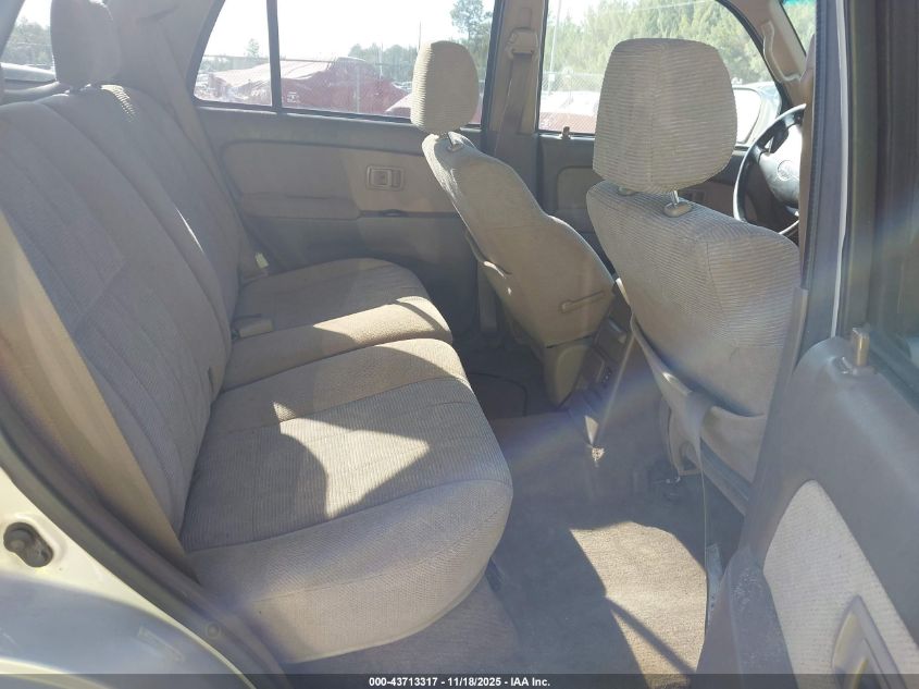 2000 Toyota 4Runner Sr5 V6 VIN: JT3HN86R1Y0305600 Lot: 43713317