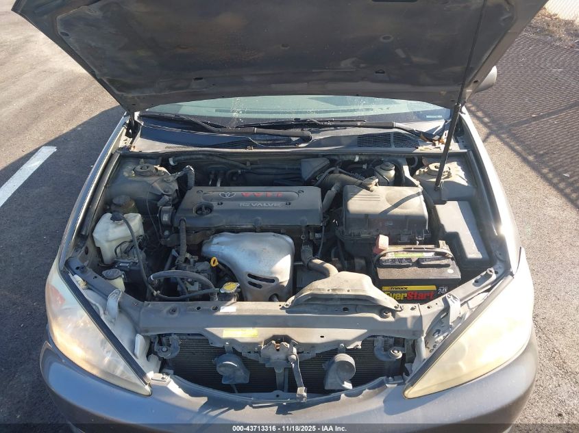 2004 Toyota Camry Xle VIN: 4T1BE32K44U921397 Lot: 43713316