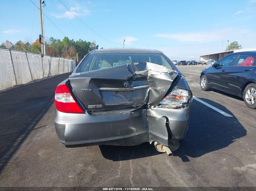 2004 Toyota Camry Xle VIN: 4T1BE32K44U921397 Lot: 43713316