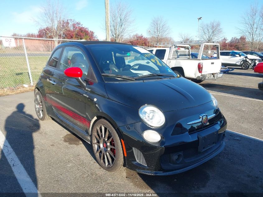 2014 Fiat 500C Abarth VIN: 3C3CFFJHXET190424 Lot: 43713332