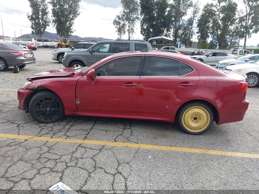 2008 Lexus Is 250 VIN: JTHBK262382060991 Lot: 43713334