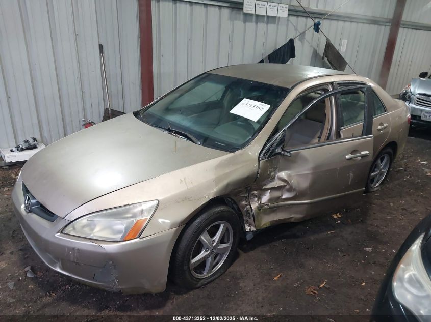 2005 Honda Accord 2.4 Lx VIN: 1HGCM56445A197122 Lot: 43713352