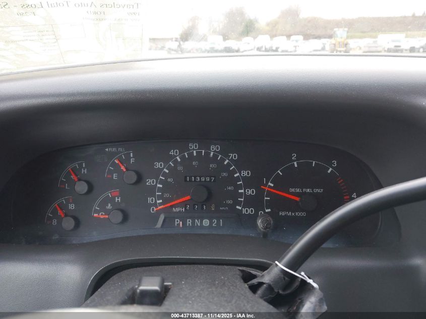 1999 Ford F-250 Lariat/Xl/Xlt VIN: 1FTNX21F9XEC46011 Lot: 43713387