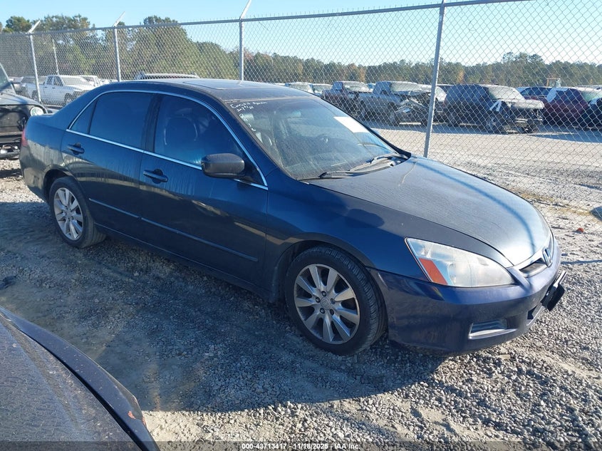 1HGCM66556A032938 2006 Honda Accord 3.0 Ex auction photo 1
