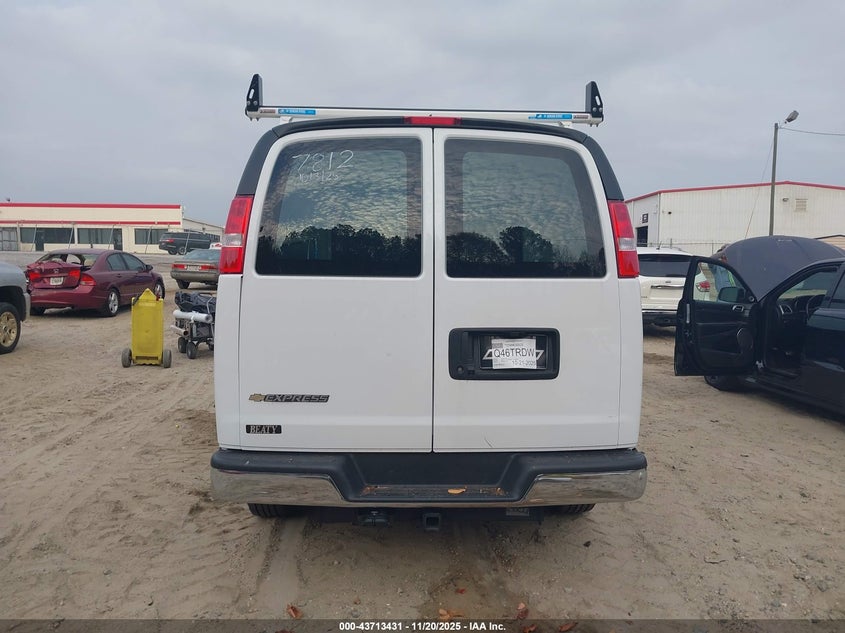 2025 Chevrolet Express Cargo Rwd 2500 Regular Wheelbase Wt VIN: 1GCWGAF76S1107812 Lot: 43713431