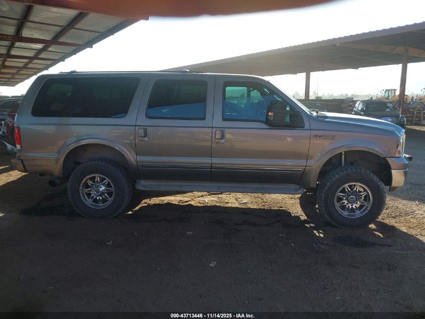 2005 Ford Excursion Limited VIN: 1FMSU43PX5ED44308 Lot: 43713446
