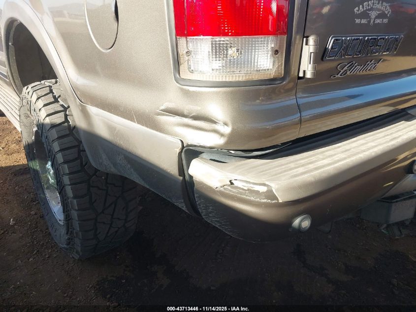 2005 Ford Excursion Limited VIN: 1FMSU43PX5ED44308 Lot: 43713446