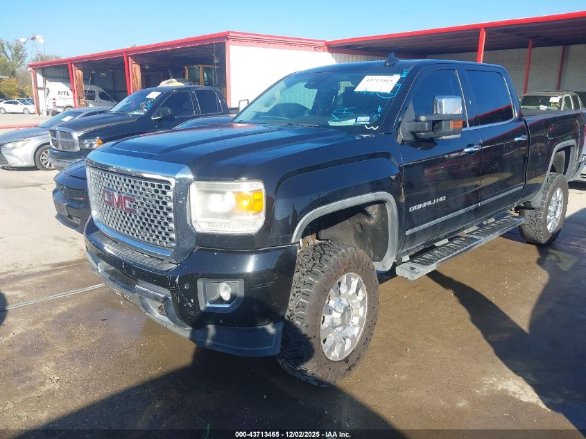 2016 GMC Sierra 2500Hd Denali VIN: 1GT12UE80GF109408 Lot: 43713465