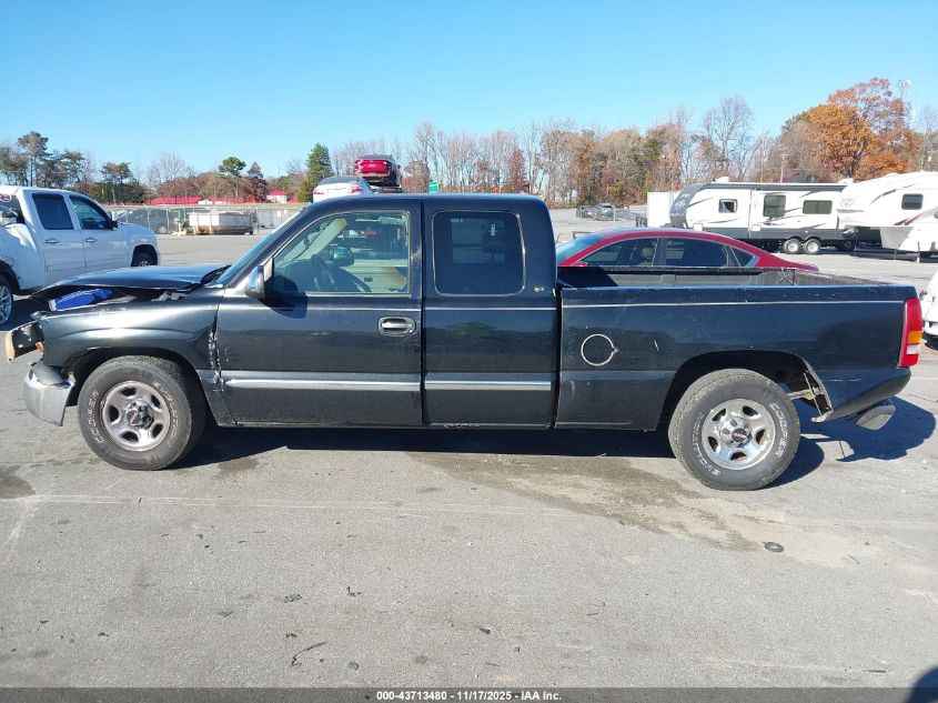 1999 GMC Sierra 1500 Sle VIN: 2GTEC19TXX1521287 Lot: 43713480