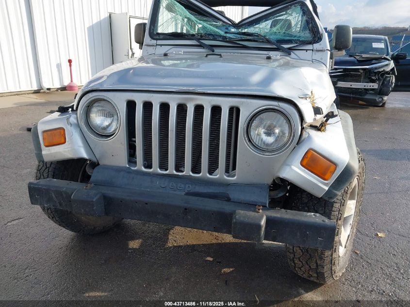 2006 Jeep Wrangler Se VIN: 1J4FA29116P754338 Lot: 43713486