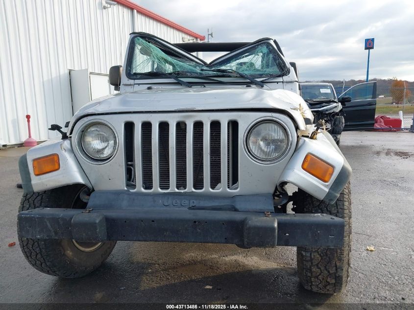 2006 Jeep Wrangler Se VIN: 1J4FA29116P754338 Lot: 43713486