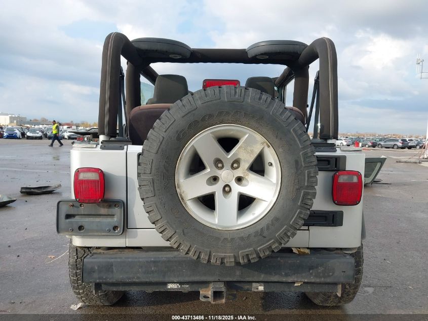 2006 Jeep Wrangler Se VIN: 1J4FA29116P754338 Lot: 43713486