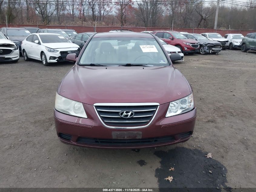2009 Hyundai Sonata Gls VIN: 5NPET46C79H552259 Lot: 43713500