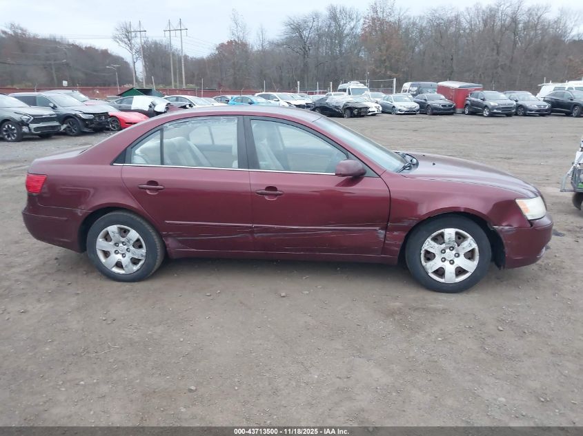 2009 Hyundai Sonata Gls VIN: 5NPET46C79H552259 Lot: 43713500