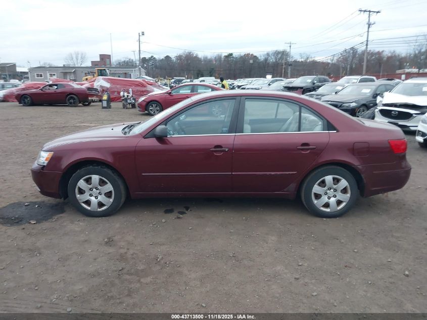 2009 Hyundai Sonata Gls VIN: 5NPET46C79H552259 Lot: 43713500