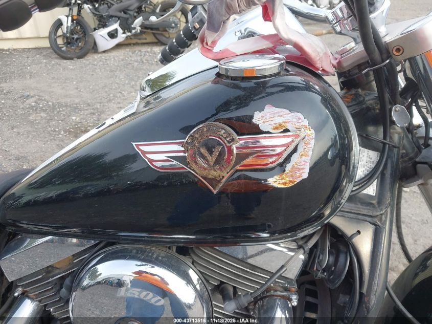 1997 Kawasaki Vn1500 D VIN: JKBVNAD1XVA069592 Lot: 43713516