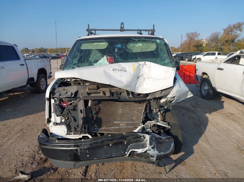 2022 Chevrolet Express Cargo Rwd 2500 Extended Wheelbase Wt VIN: 1GCWGBFP4N1162558 Lot: 43713525