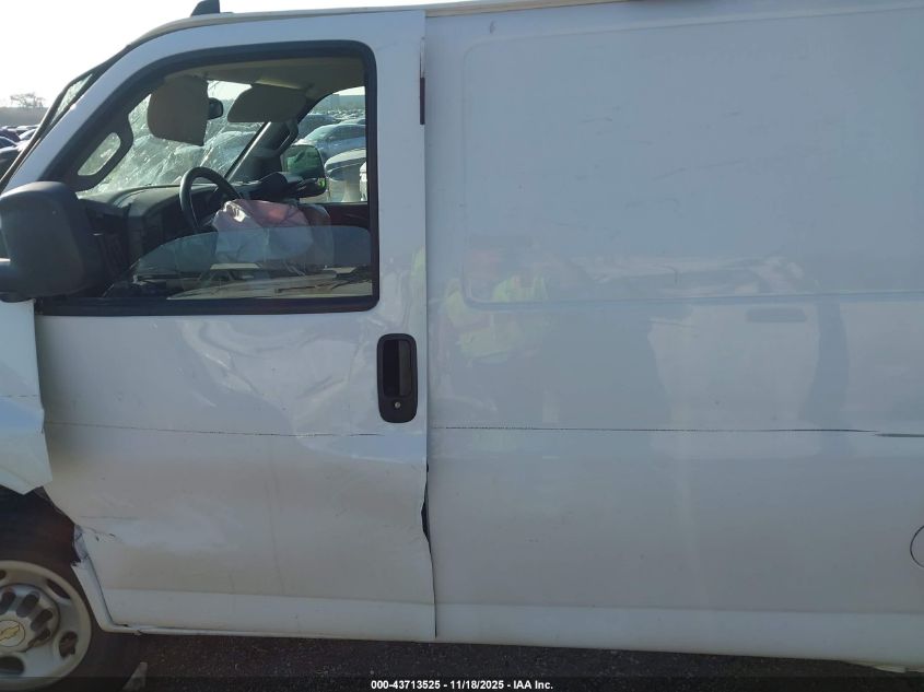 2022 Chevrolet Express Cargo Rwd 2500 Extended Wheelbase Wt VIN: 1GCWGBFP4N1162558 Lot: 43713525