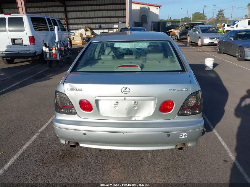 2002 Lexus Gs 300 VIN: JT8BD69S820158947 Lot: 43713553