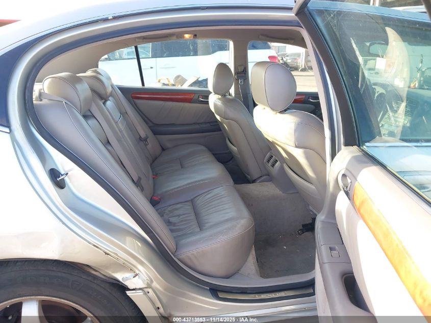 2002 Lexus Gs 300 VIN: JT8BD69S820158947 Lot: 43713553