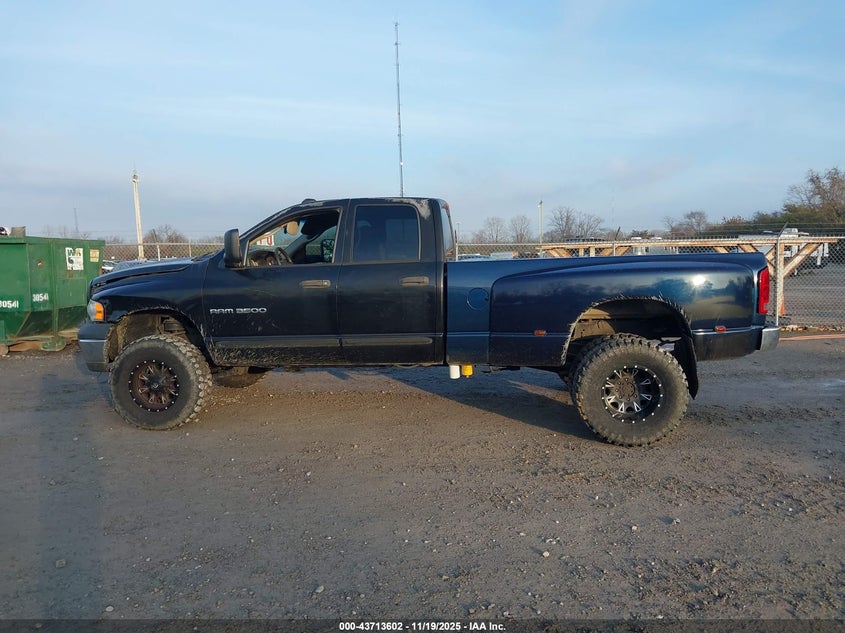 2005 Dodge Ram 3500 Slt/Laramie VIN: 3D7MS48C65G730957 Lot: 43713602