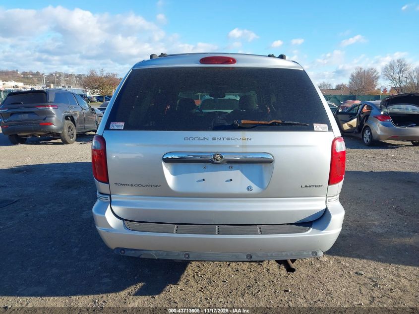 2006 Chrysler Town & Country Limited VIN: 2A4GP64L16R926711 Lot: 43713605